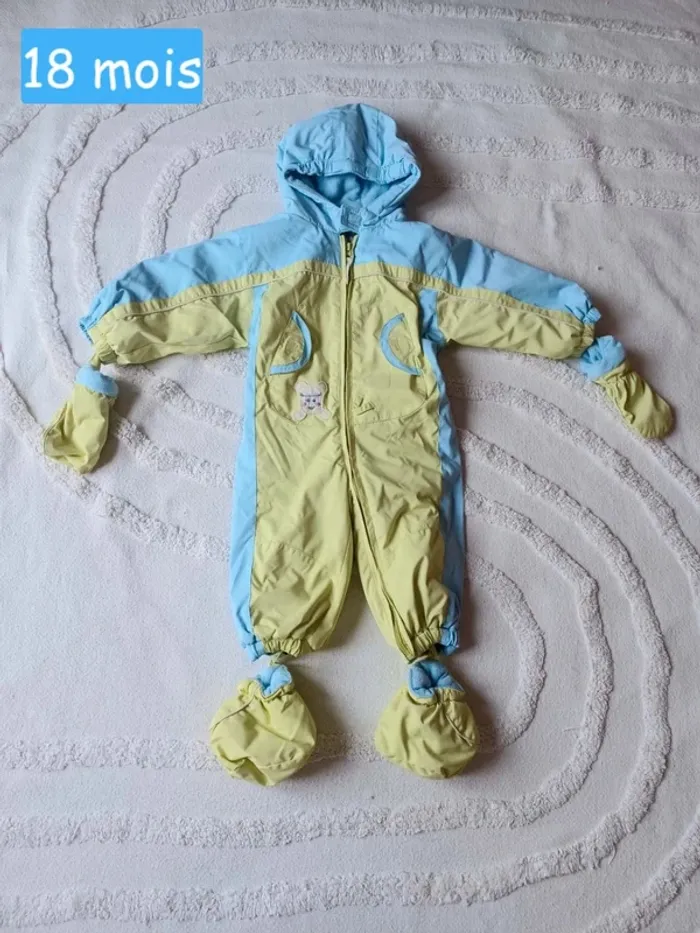 Combinaison ski bébé 18mois - photo numéro 2