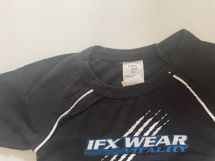 Pull noir garçon IFX Wear vitality 3 ans - photo numéro 5