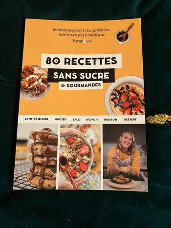 Livre 80 recettes sans sucre