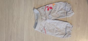 pantalon cargo, gris 1 mois fille, Gémo