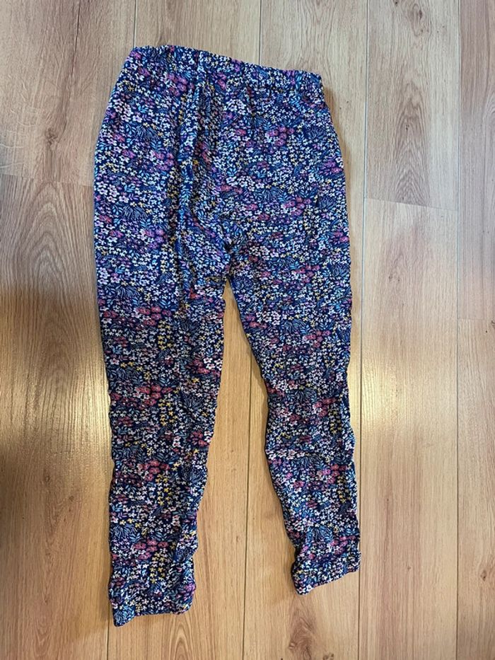 Pantalon fleuri taille 12ans - photo numéro 3