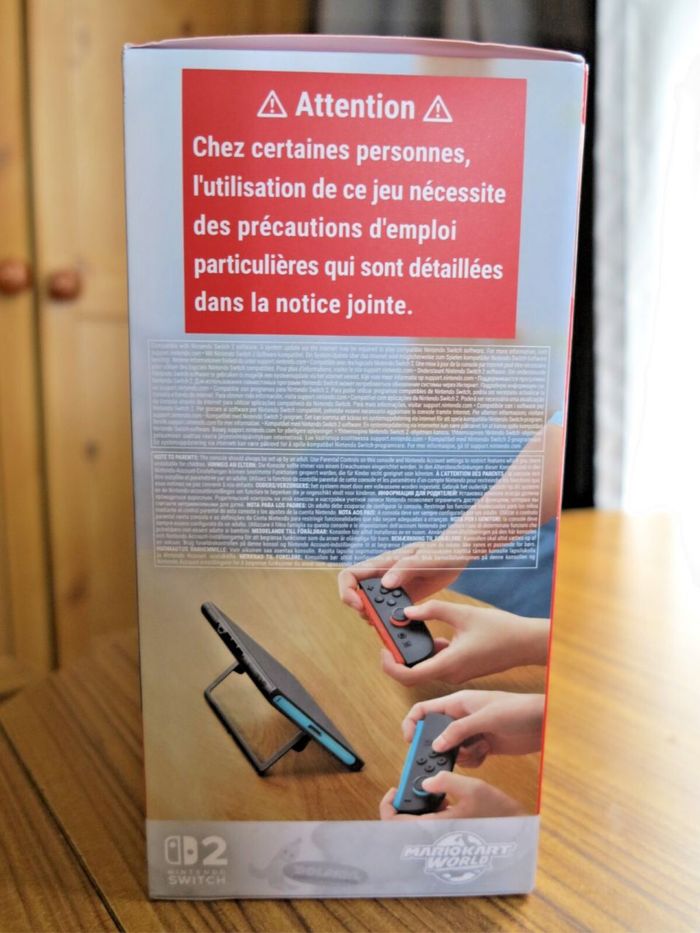 Console Nintendo Switch 2 + lot Mario Kart World - photo numéro 9