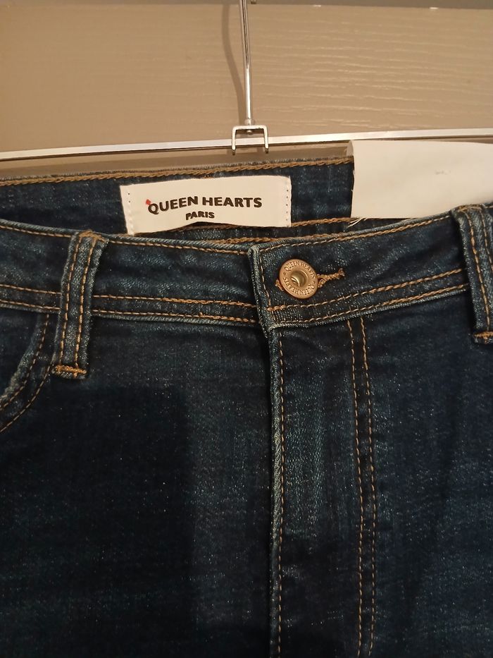 Jean’s fleurie taille 42 - photo numéro 7