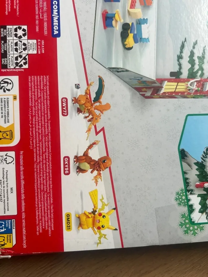 Calendrier de l’avent Pokémon mega - photo numéro 4