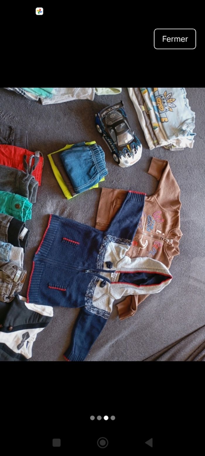 Lot vêtements bébé garçon 6 mois - photo numéro 3