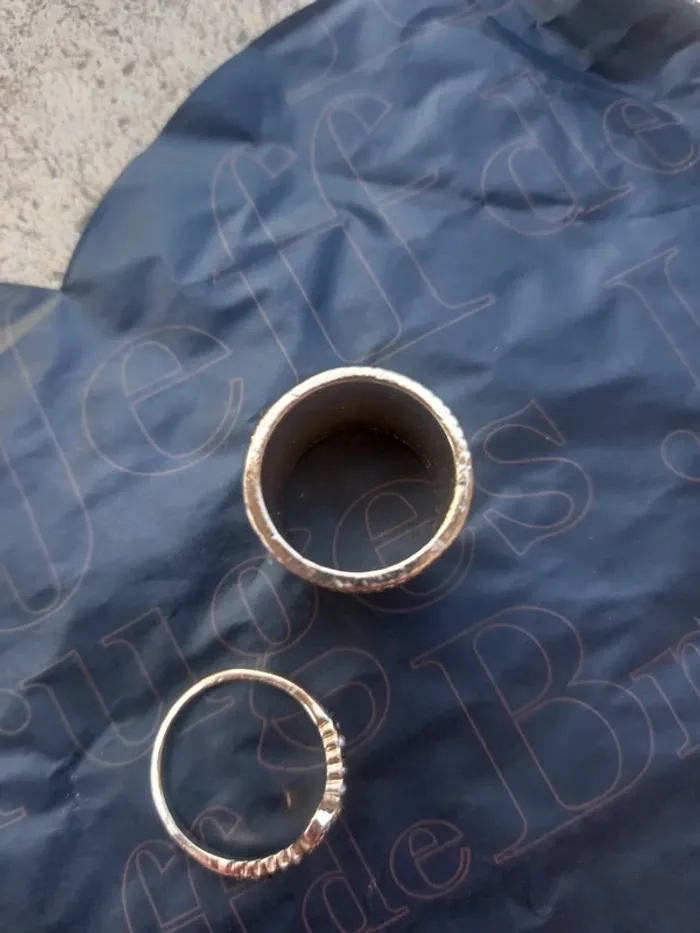 Lot de 2 bagues 💍 fantaisie neuves - photo numéro 3