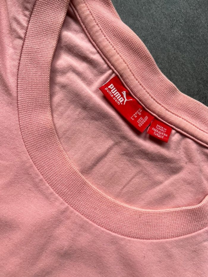 T-shirt homme PUMA rose - photo numéro 3