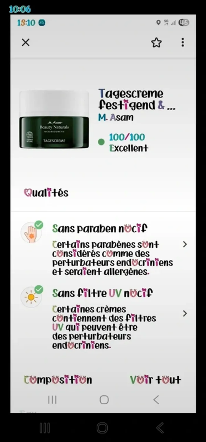 Crème anti-rides M.Asam - photo numéro 10