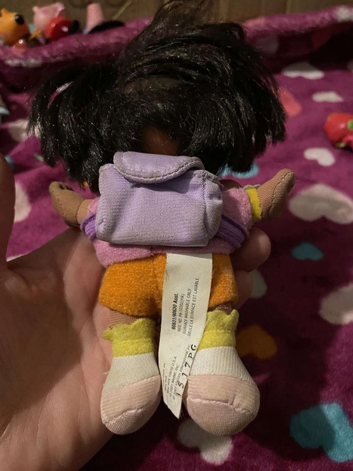 Figurine Peluche Vintage Dora Mattel Viacom 2001 - photo numéro 3