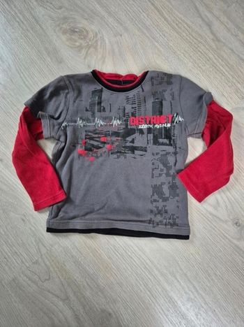 👦 T-shirt manches longues