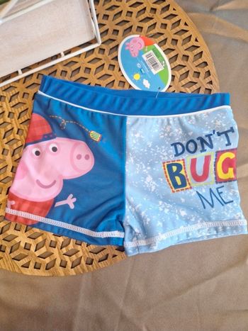Short de bain garçon Peppa Pig – NEUF – tailles disponibles