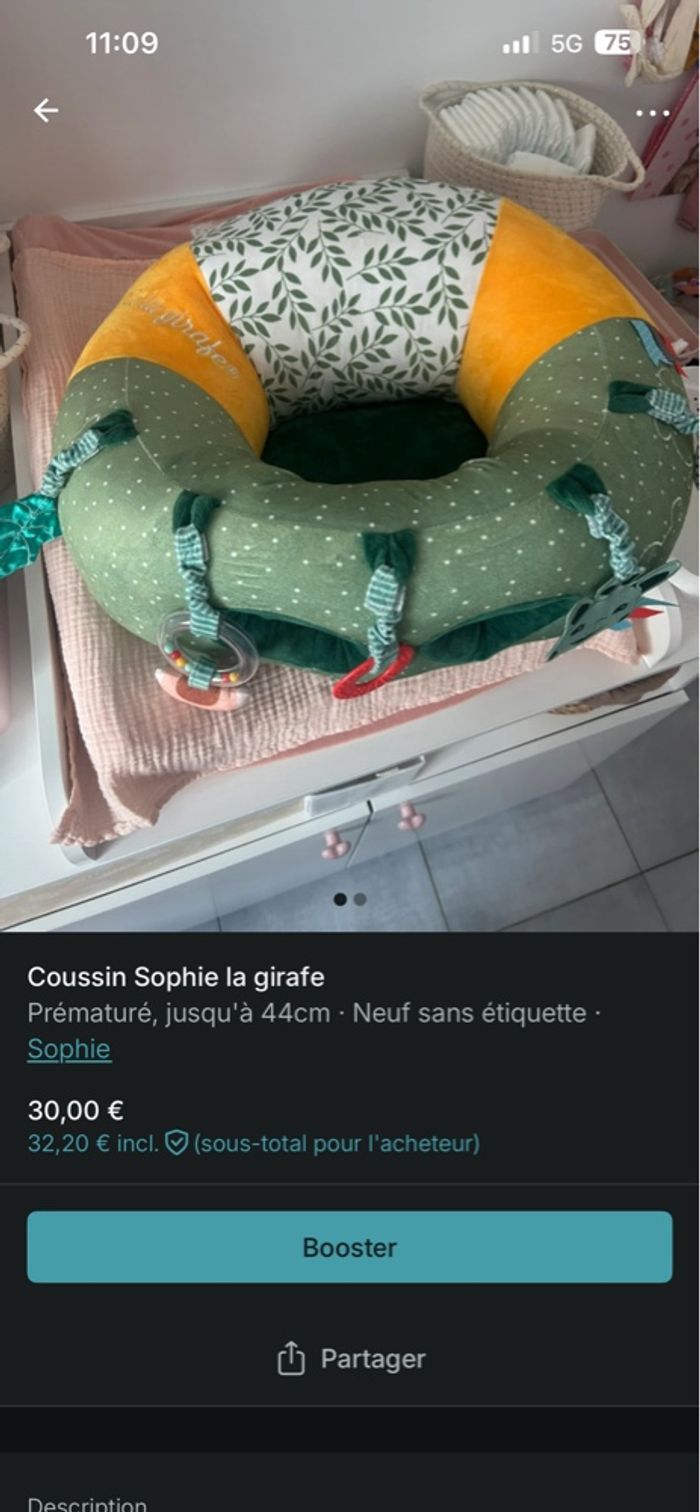 Cousin Sophie la girafe - photo numéro 2