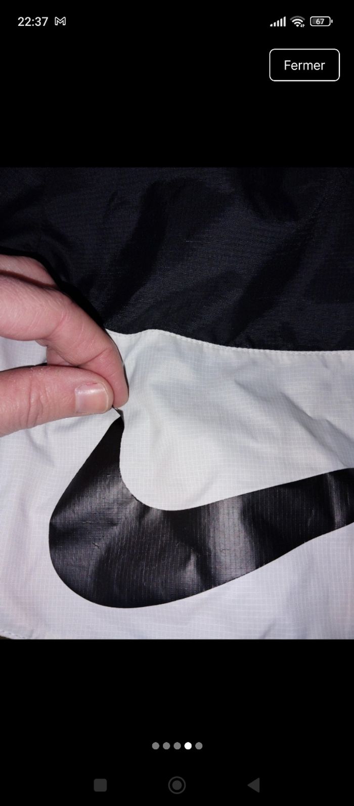 Veste légère Nike 10 ans - photo numéro 4