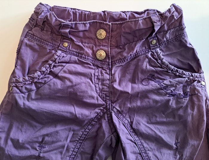 Lot de 2 pantacourts fille 4 ans TBE - photo numéro 5