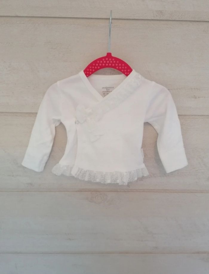 Ensemble dentelle en Coton 0-3mois