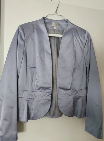 💜 Veste satinée lilas – Élégante & féminine