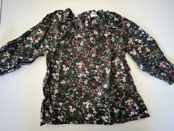 Blouse fleurie