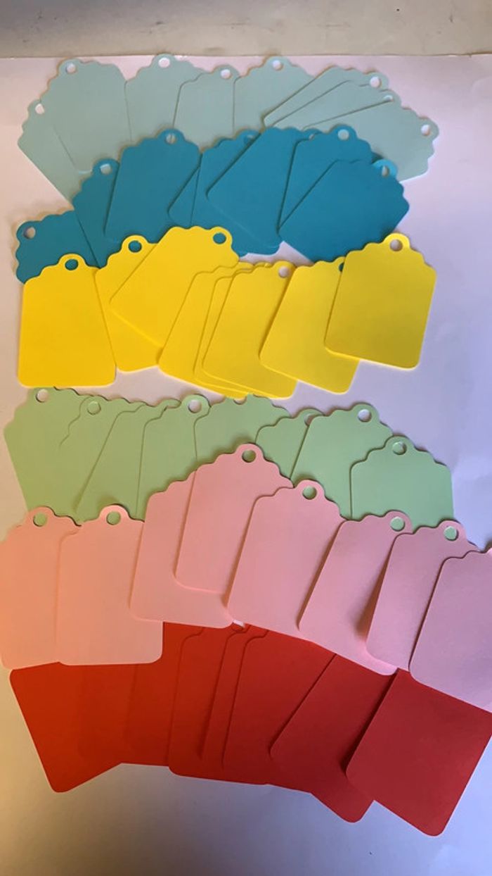 Scrapbooking 6 lots de 8 petites cartes - photo numéro 3