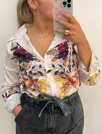 Chemise À Fleurs Taille M