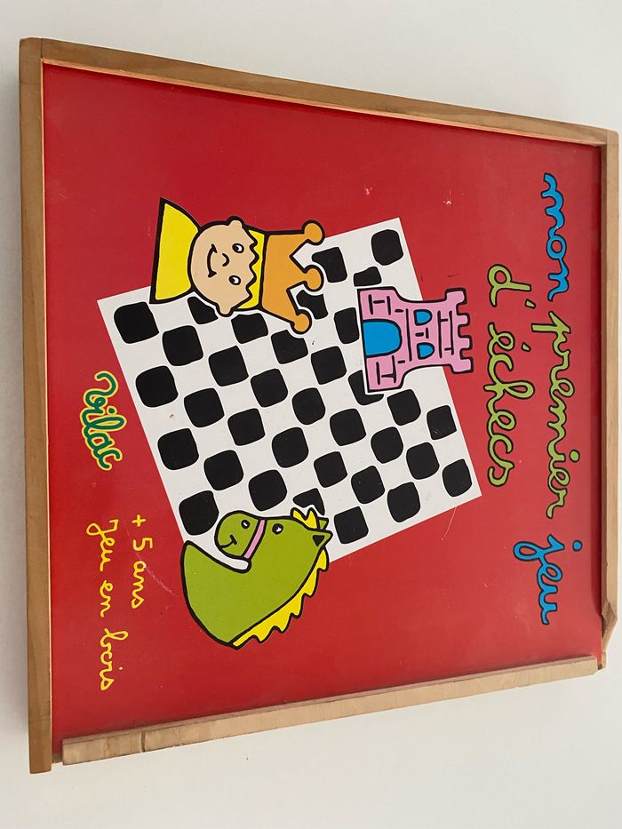 Mon Premier jeu D’Echecs en Bois