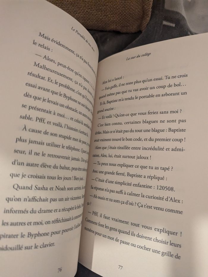 Livre Le portable de mes rêves Julien Artigue - photo numéro 3