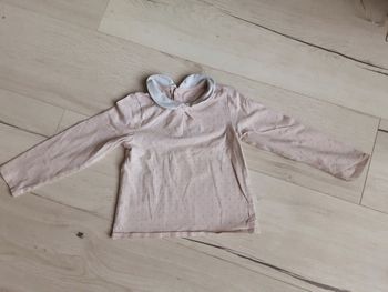 Vêtement fille tee-shirt manches longues Obaïbi 3 ans