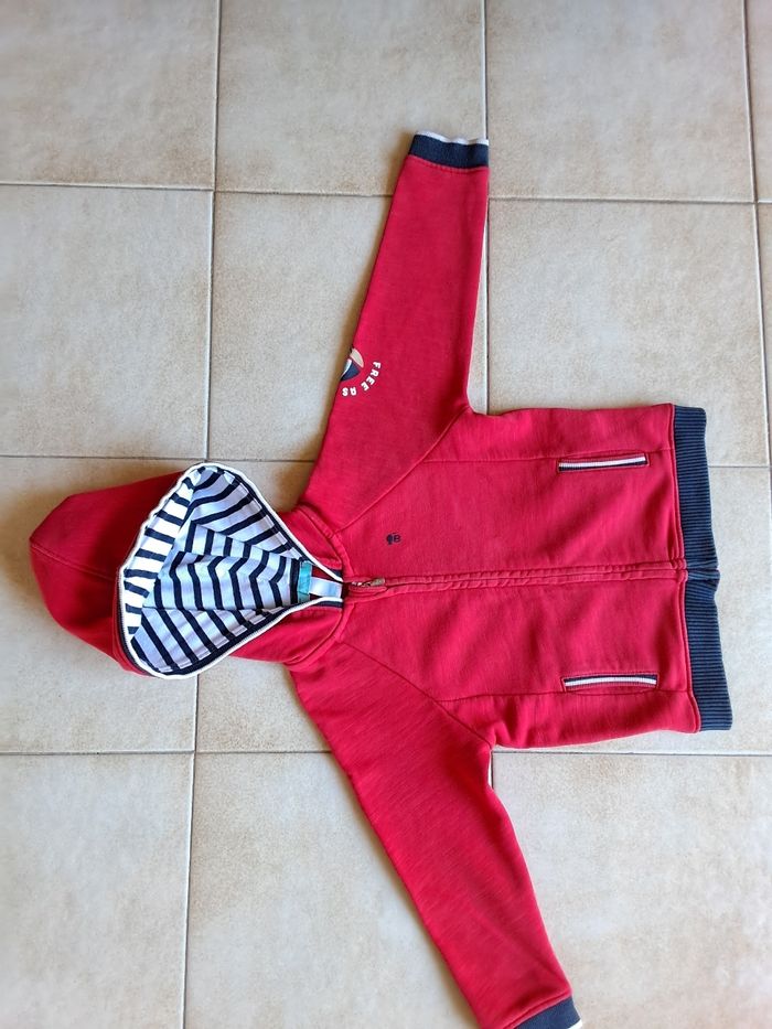 Gilet zippé 23 mois Obaibi, Bon état