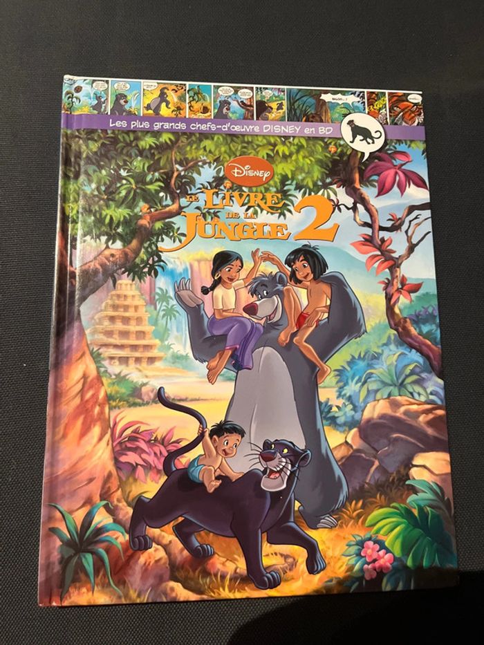 Bande dessinée pour enfants Disney le livre de la jungle 2