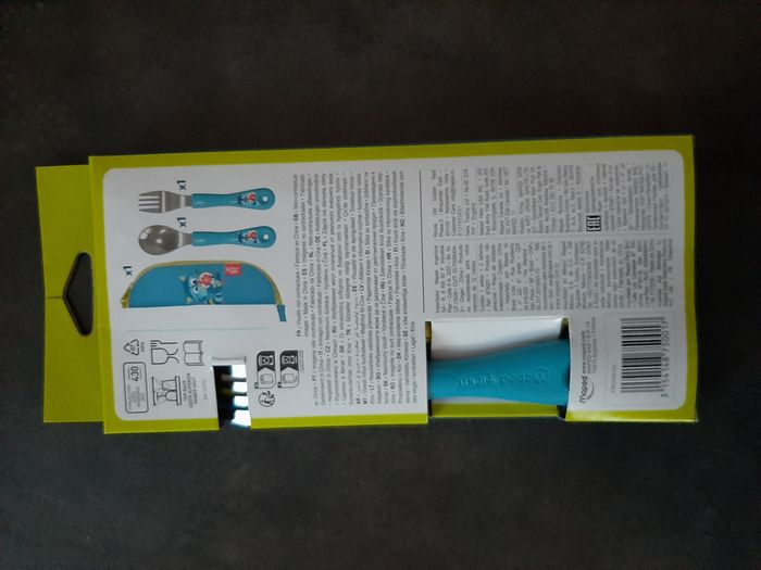 Couverts enfant + Etui "Maped" - Neuf - photo numéro 2