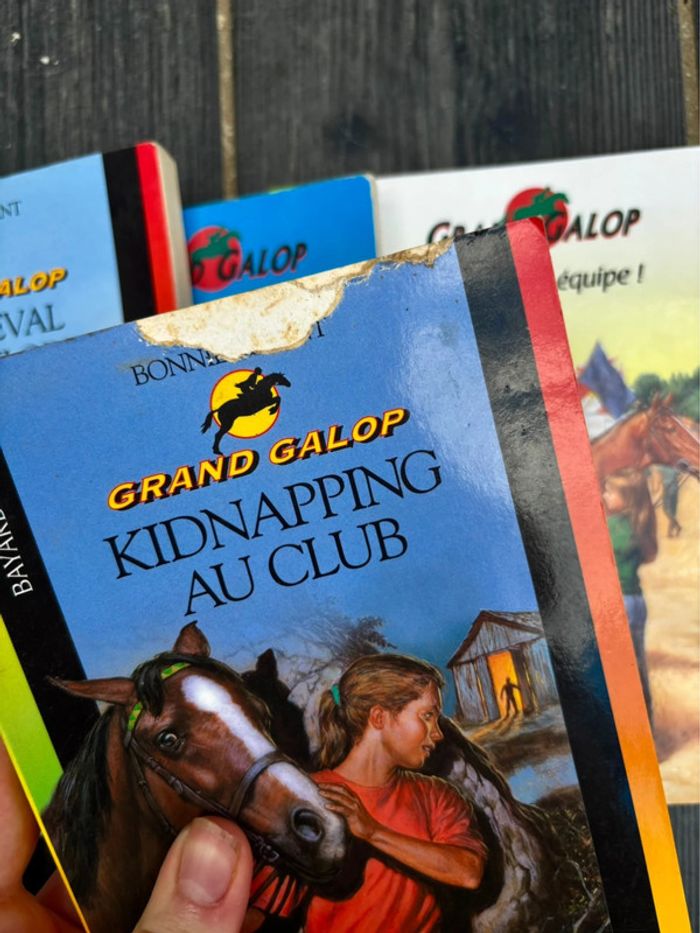 Lot 4 Livres Grand-Galop Vintage pour Enfants - photo numéro 8