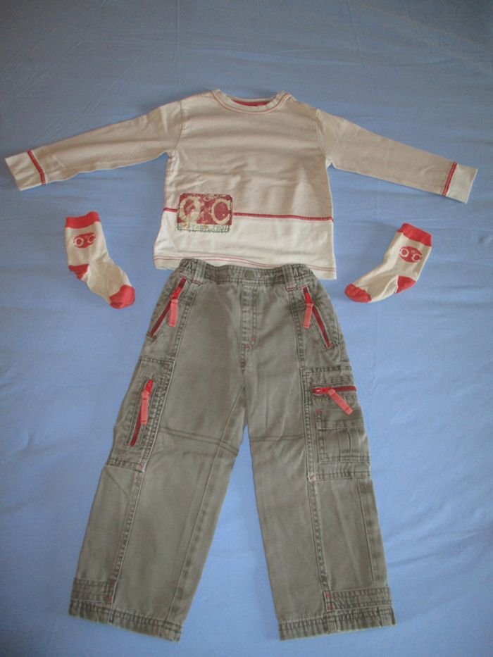 ensemble garçon sergent major 3/4ans