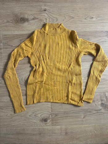 Pull col roulé