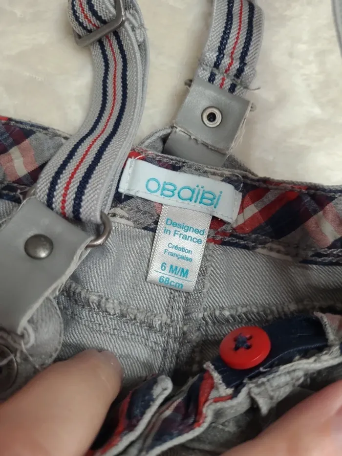 👶Salopette Obaidi taille 6mois👶 - photo numéro 6
