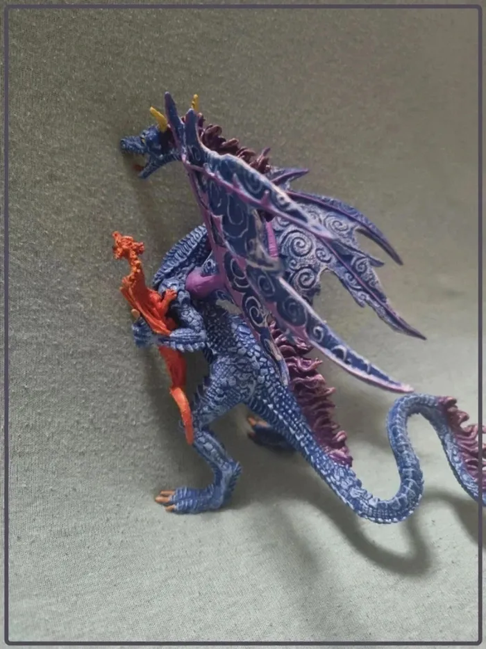 Dragon et son bébé plastoy - photo numéro 5