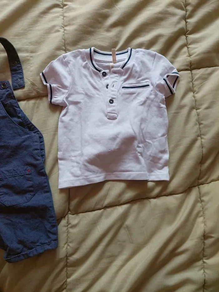 Ensemble salopette + polo - photo numéro 4