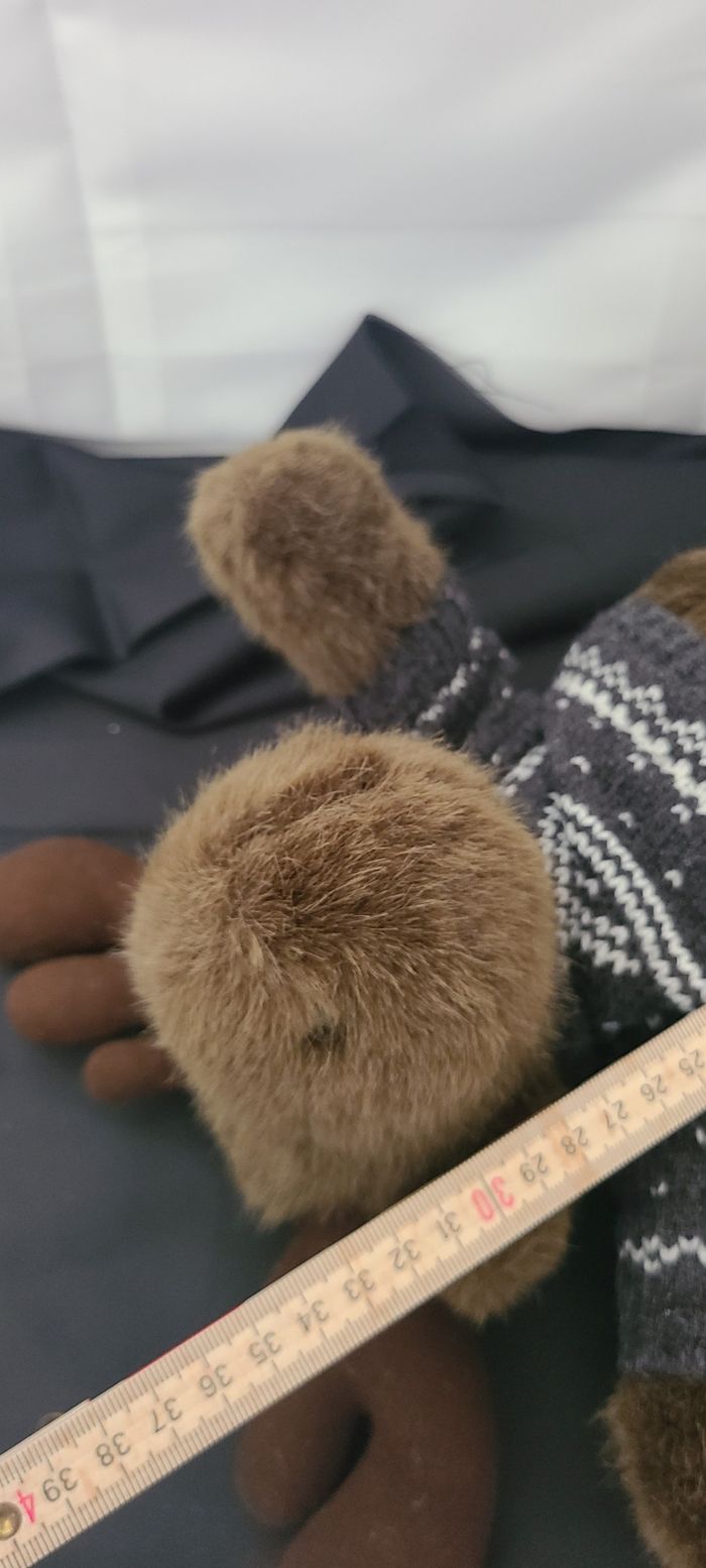 Moose Edgar avec des vêtements, élan norvégien original - photo numéro 3