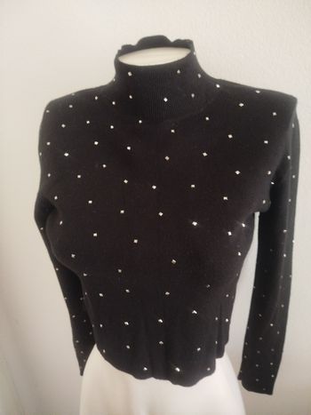 #kytieMfemme. Pull col montant taille M 
