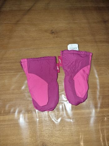 Gants fille 6-12 mois