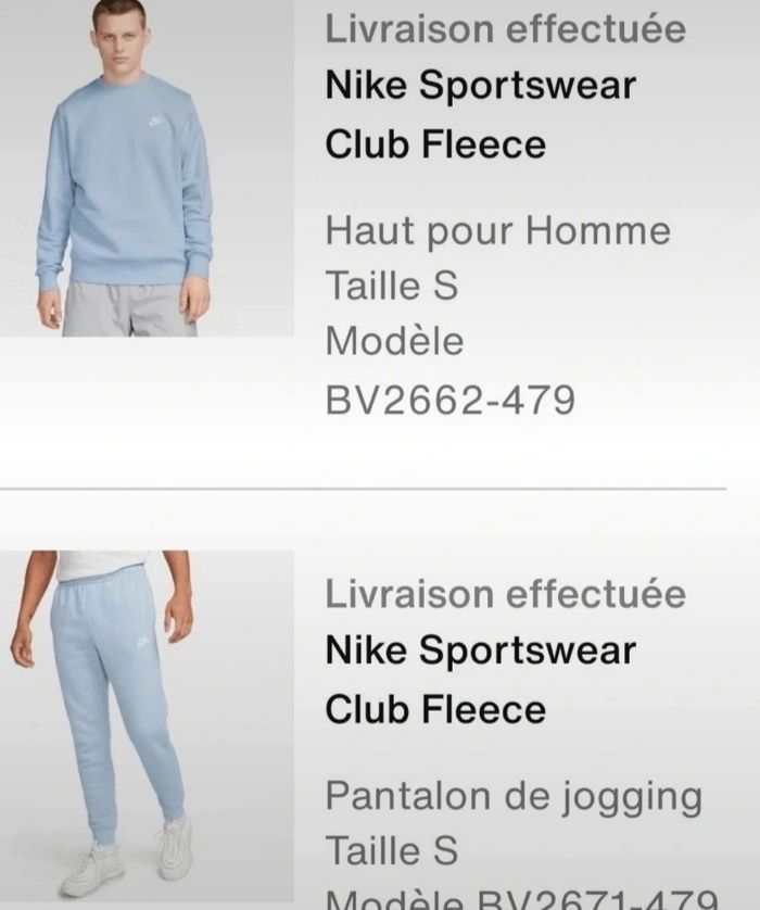 Ensemble jogging Nike taille S TBE - photo numéro 8
