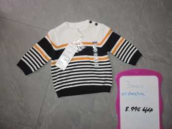 pull orchestra taille 3 mois