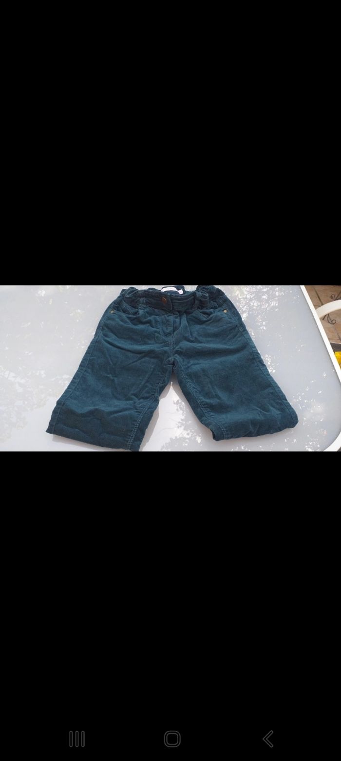 Pantalon vert canard/ Gémo - photo numéro 5
