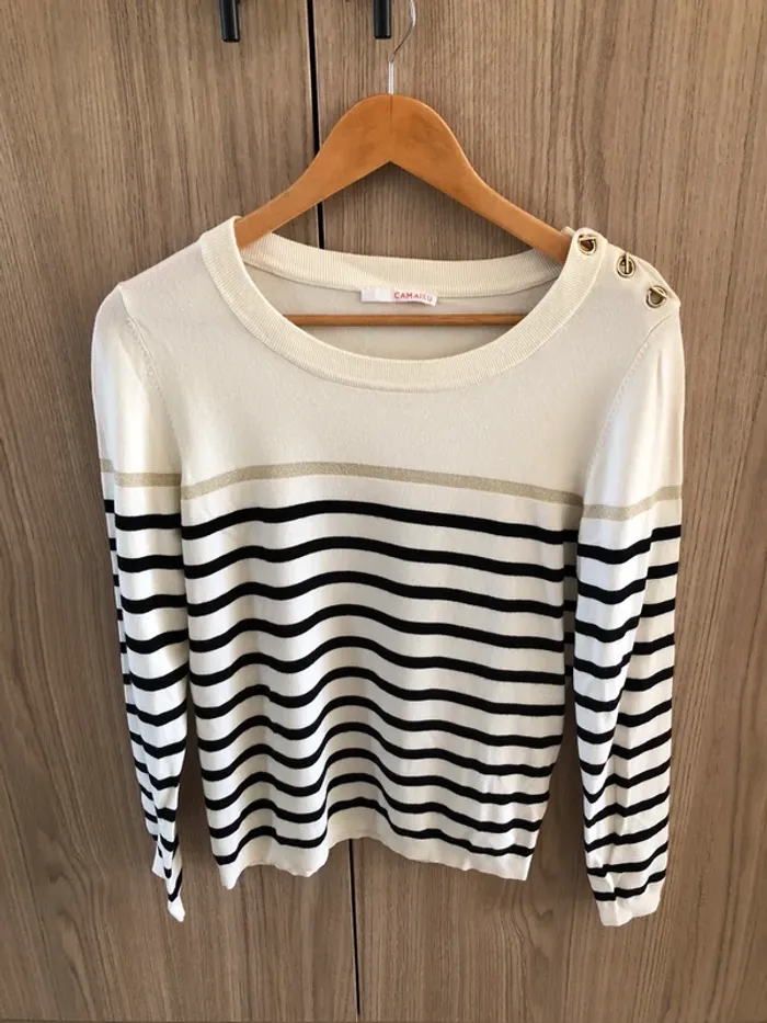 Pull camaïeu