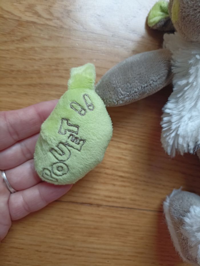 Peluche d'activité hippopotame Bazile - photo numéro 4