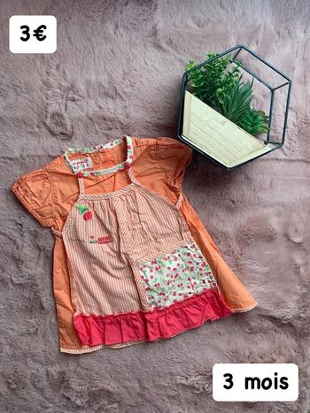 Tunique 🎀 3 mois