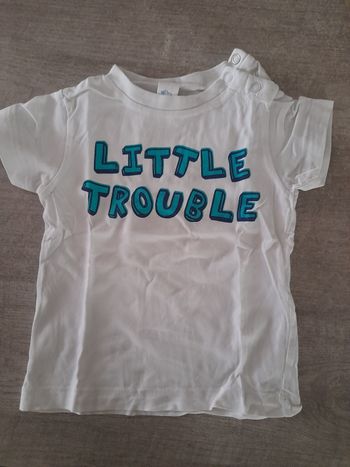 T-shirt manches courtes Baby Club garçon 18 mois