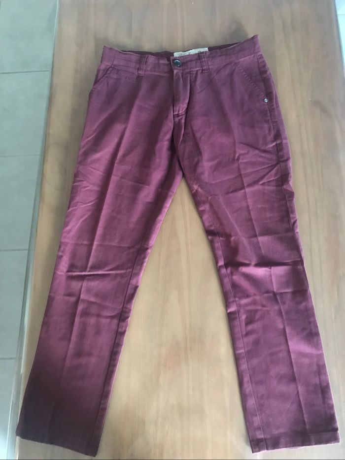 Pantalon bordeaux et polaire verte Decathlon 14 ans - photo numéro 6