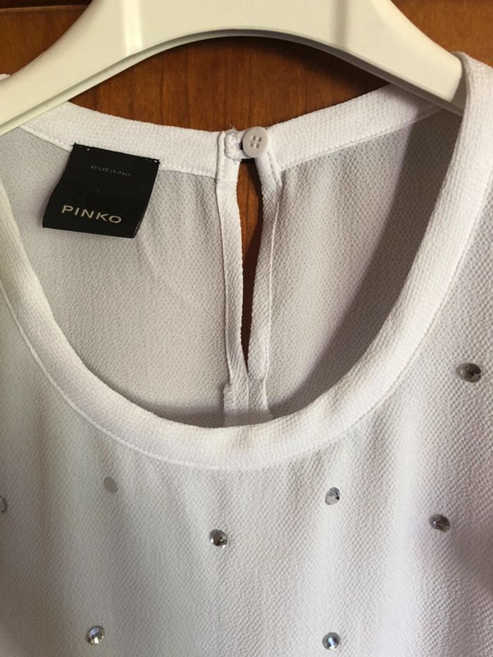 Haut blanc Pinko 38/40 - photo numéro 2