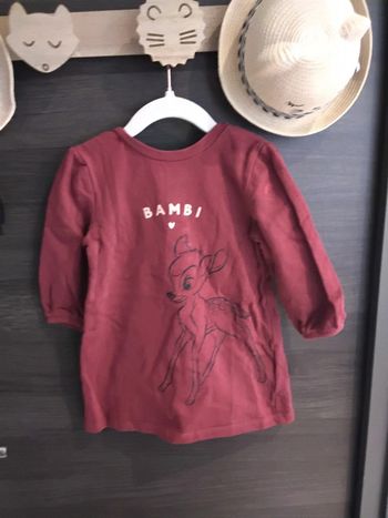 Robe pull bambi