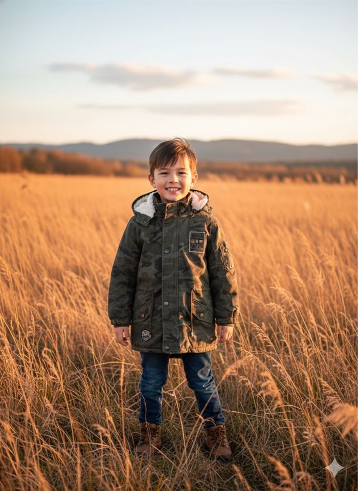 Splendide manteau/Parka NEUF 6 ans 116 cm - photo numéro 5