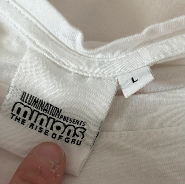 Tee-shirts blanc minions - photo numéro 3
